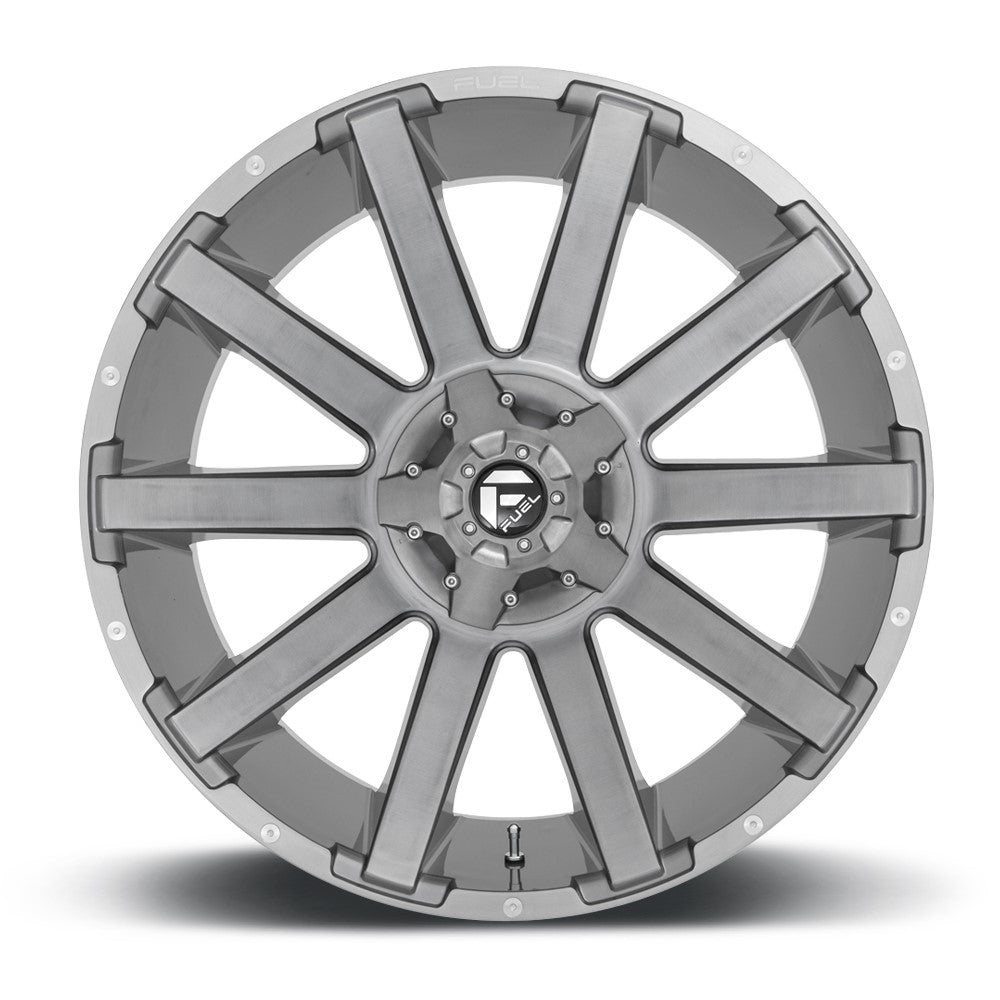 20x10 Fuel Off-Road Contra Platinum Tinted D714 6x135 6x5.5/139.7 -19mm - Flex Offroad