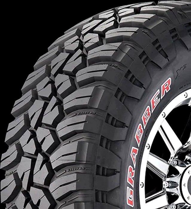 35X12.50R20LT General Grabber X3 (Load E) (Red Letters) 65psi - Flex Offroad