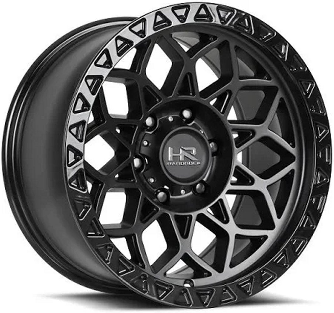 17x9 Hardrock Off-Road H108 Matte Black 6x135 1mm