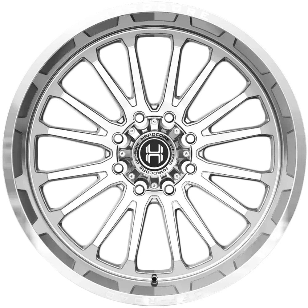 20x10 Hardcore Off-Road HC108 Chrome 6x135 6x5.5/139.7 -19mm