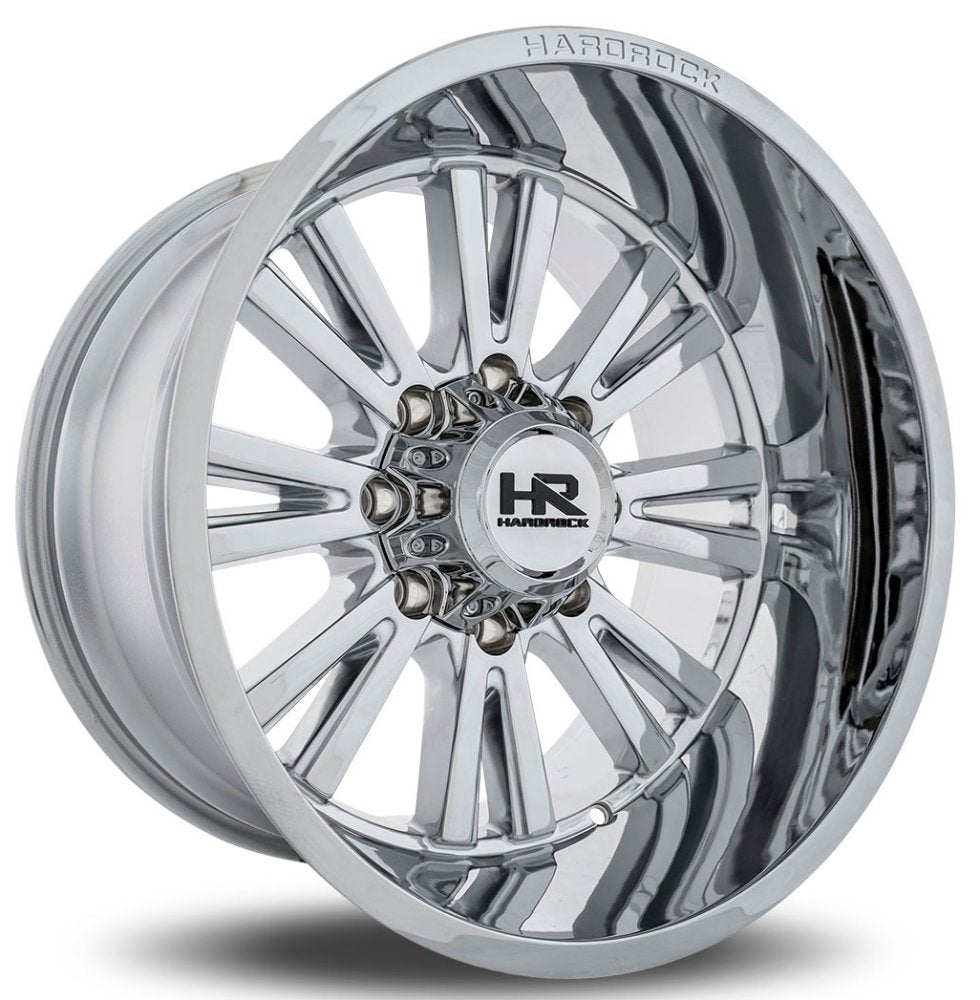20x12 Hardrock Off-Road H503 Spine Xposed Chrome (* May Require Trimming) 6x135 -51mm - Flex Offroad