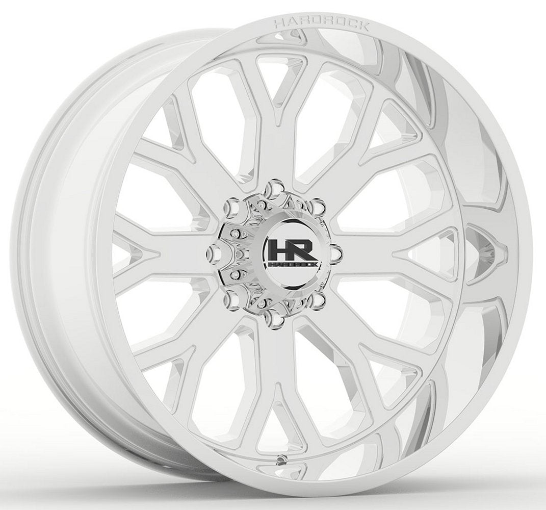 20x10 Hardrock Off-Road H504 Slammer Xposed Chrome 8x180 -19mm