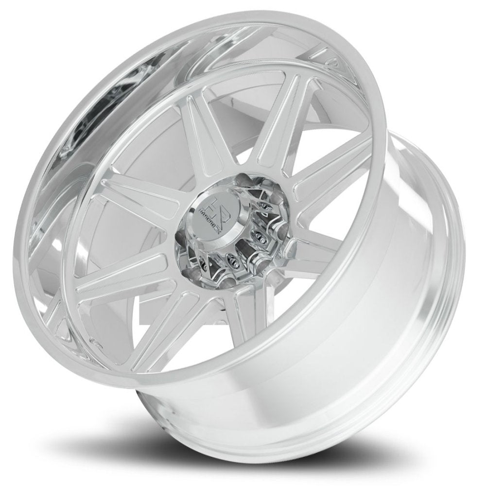 22x12 Hardrock Off-Road H906 Polished (Concave Forged) (* May Require Trimming) 6x135 -51mm - Flex Offroad