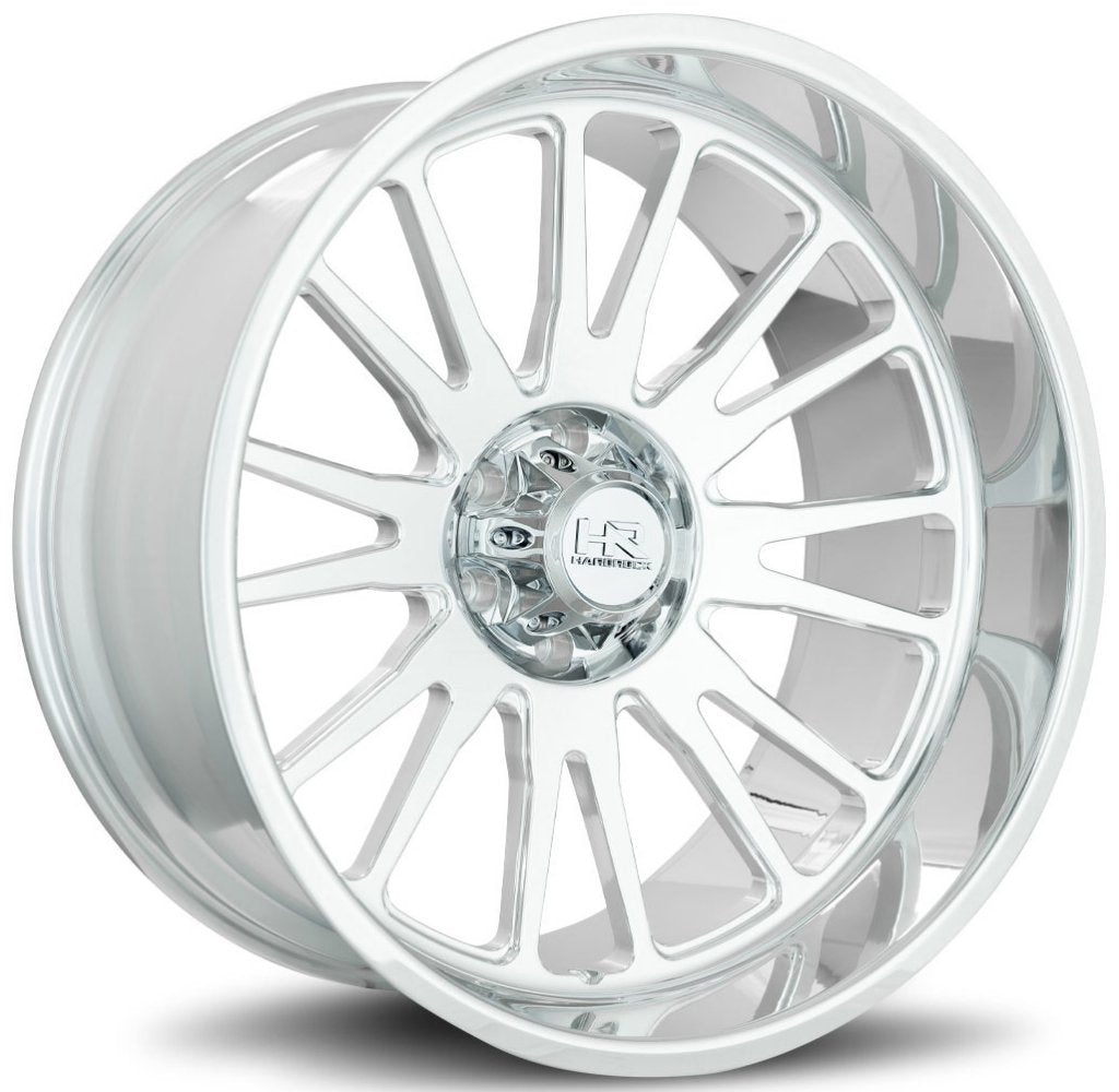 22x12 Hardrock Off-Road H908 Polished (Concave Forged) (* May Require Trimming) 5x5.5/139.7 -51mm - Flex Offroad