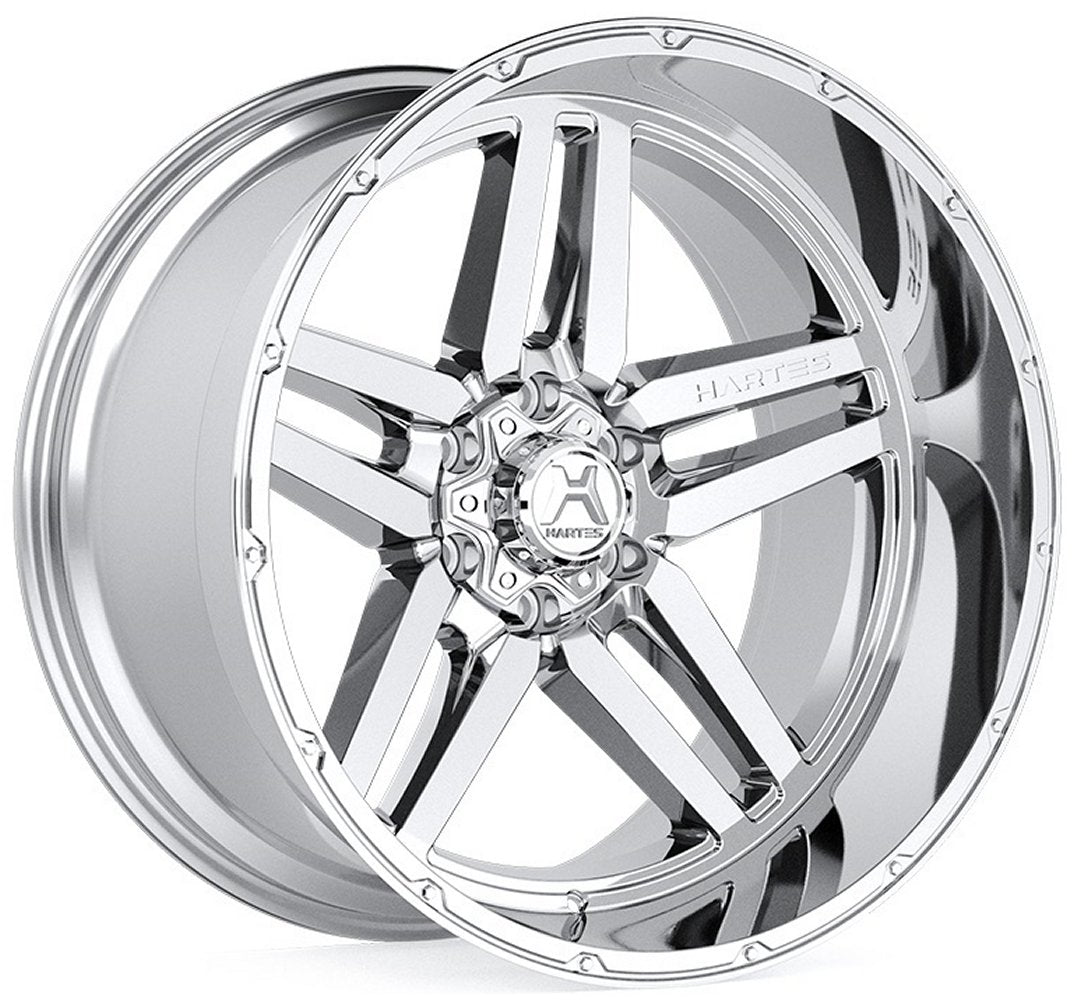 20x9 Hartes Metal Off-Road Savage Polished 6x5.5/139.7 0mm - Flex Offroad