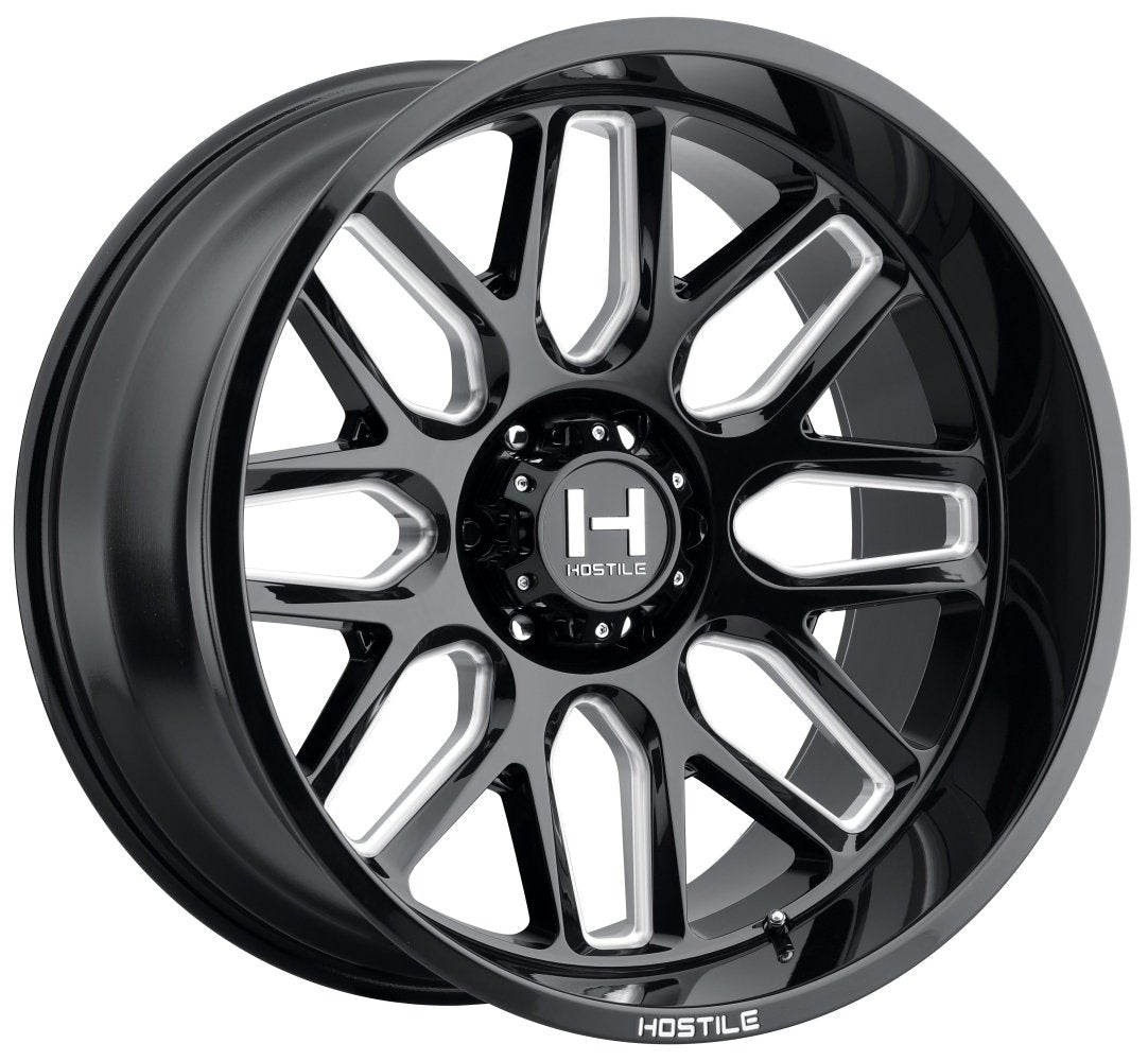 20x10 Hostile H120 Vulcan Blade Cut  5x5.5/139.7 -19mm