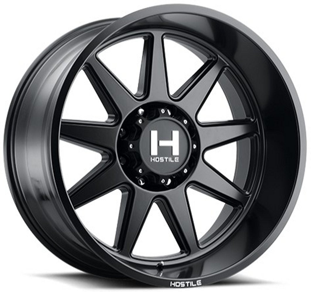 20x10 Hostile H121 Omega Asphalt 8x180 -19mm - Flex Offroad