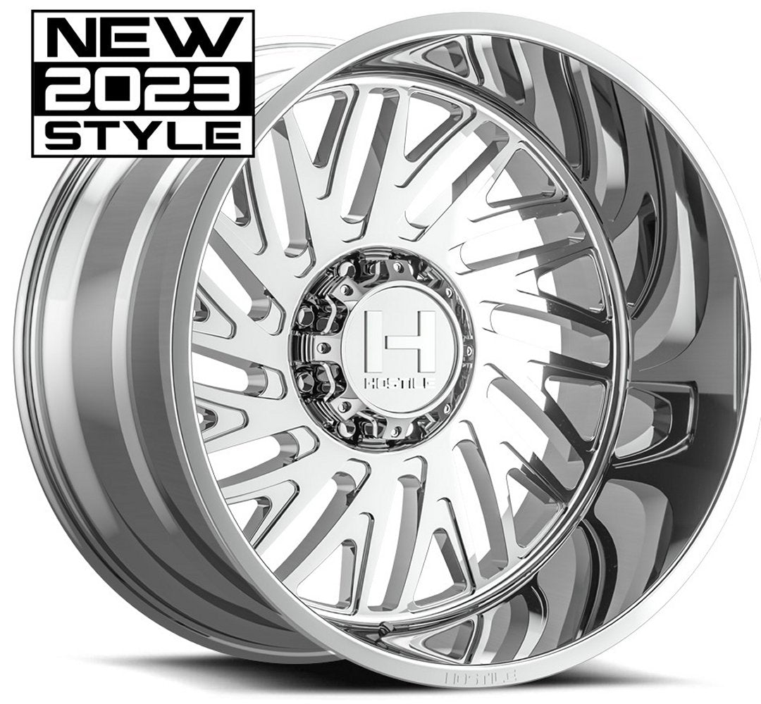 20x12 Hostile H131 Syclone Armor Plated (8 Lug) (* May Require Trimming) 8x6.5/165 -44mm - Flex Offroad