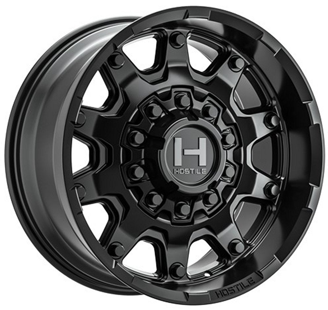 20x9.5 Hostile H134 Condor Asphalt (6 Lug) 6x135 6x5.5/139.7 -18mm - Flex Offroad