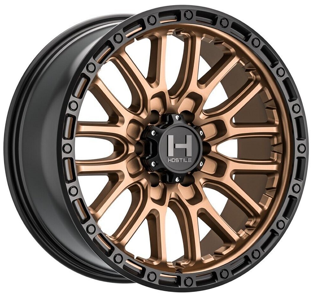 20x9 Hostile H135 Ridgecrest Bronze (6 Lug) 6x5.5/139.7 1mm - Flex Offroad