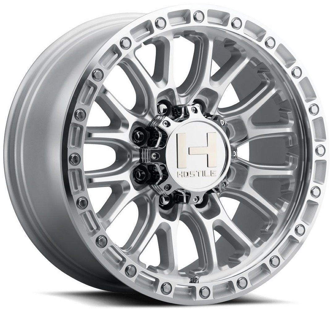 20x9 Hostile H135 Ridgecrest Machined 8x6.5/165 1mm