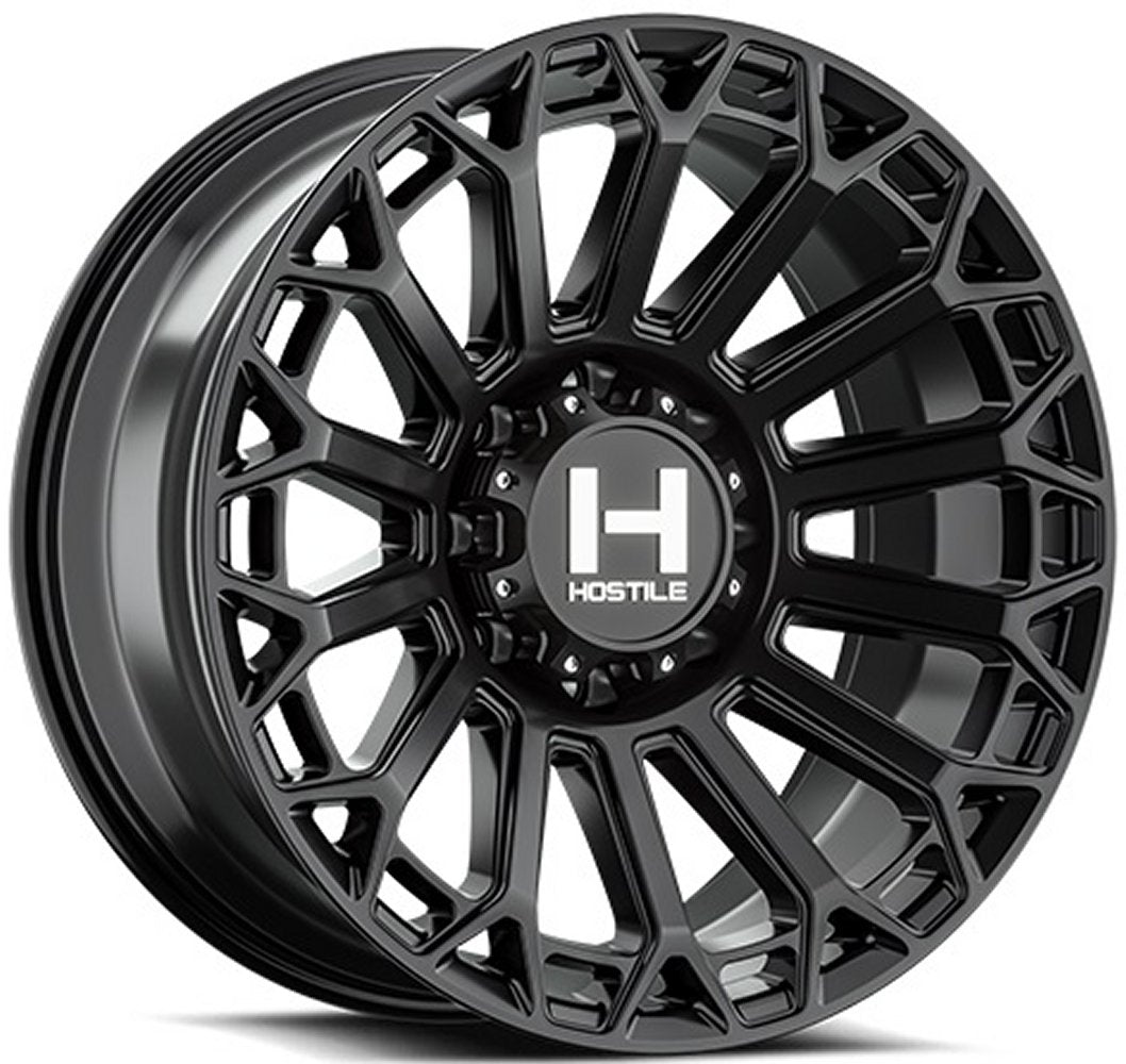 20x10 Hostile H142 Warrior Asphalt 8x170 -19mm - Flex Offroad