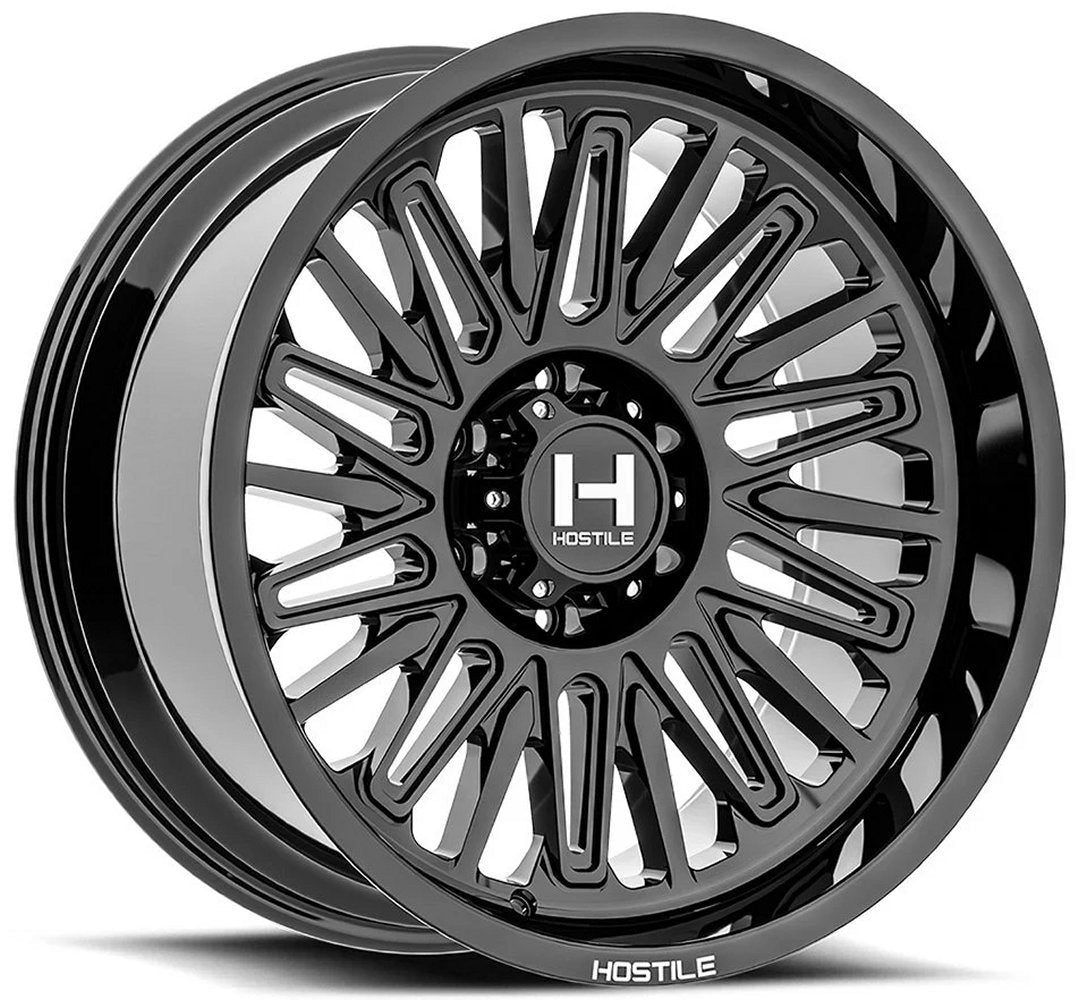 20x10 Hostile H143 Rampage Asphalt 8x180 -19mm