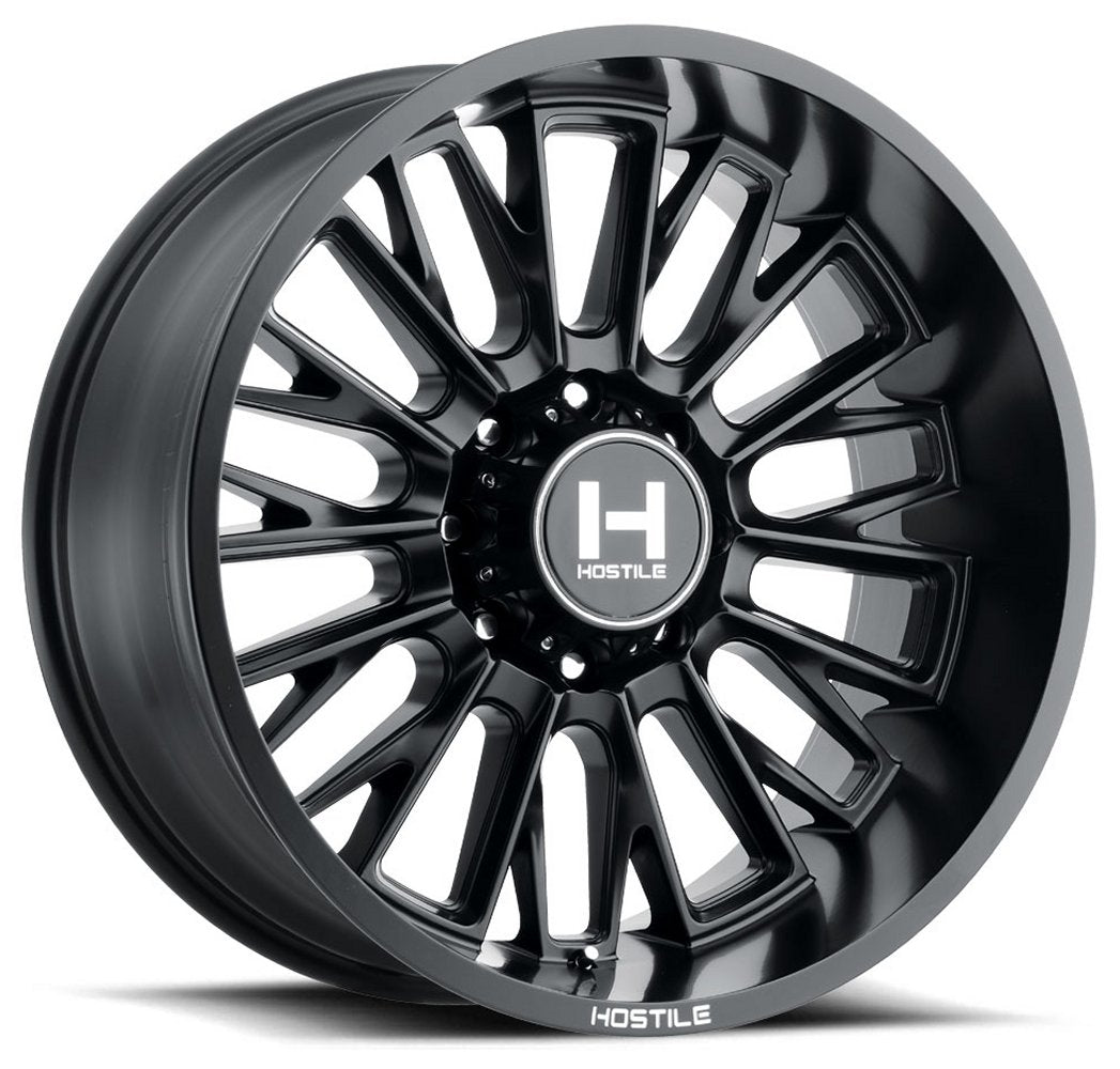 20X9 Hostile H114 Fury Asphalt (6 Lug) 6x5.5/139.7 0mm - Flex Offroad