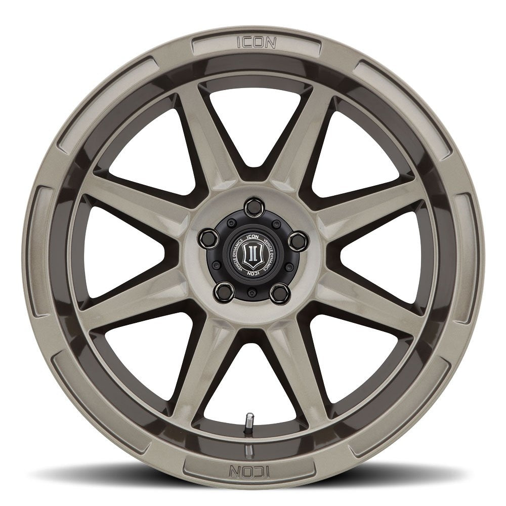 (Special Pricing) 20x10 ICON Bandit Gloss Bronze 5x150 -24mm - Flex Offroad