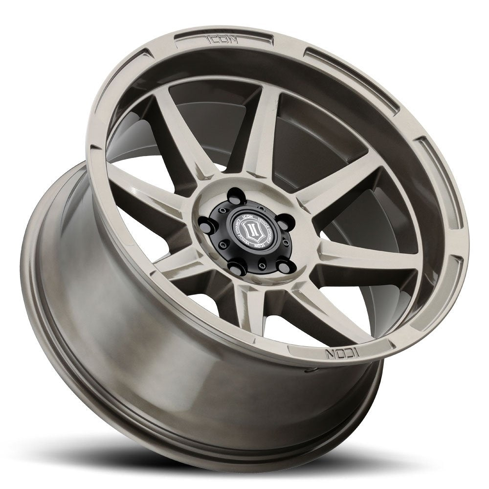 (Special Pricing) 20x10 ICON Bandit Gloss Bronze 6x135 -24mm - Flex Offroad