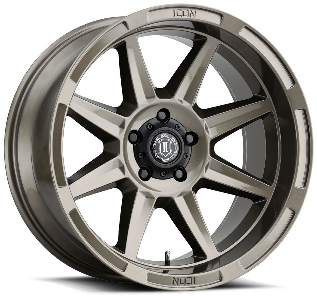 (Special Pricing) 20x10 ICON Bandit Gloss Bronze 6x135 -24mm - Flex Offroad