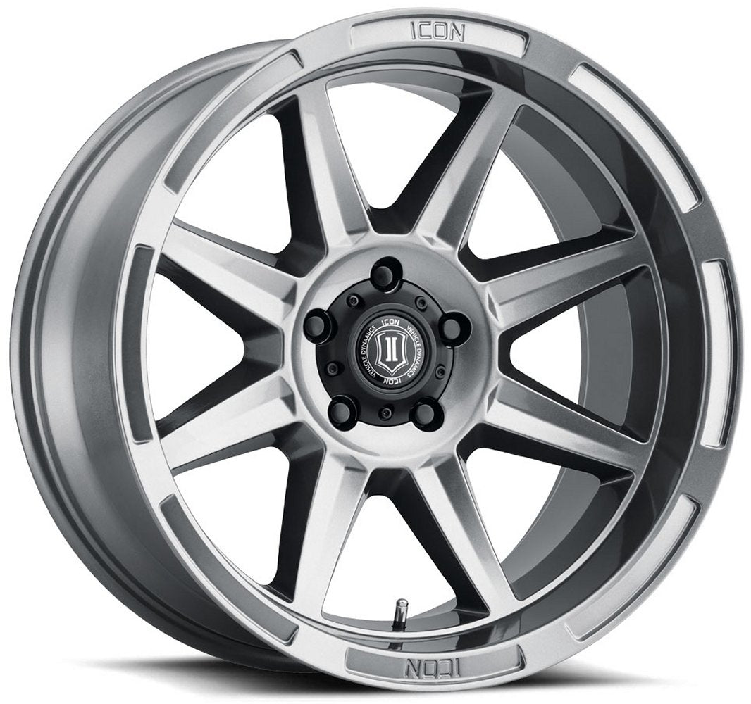 (Special Pricing) 20x10 ICON Bandit Gun Metal 5x150 -24mm - Flex Offroad