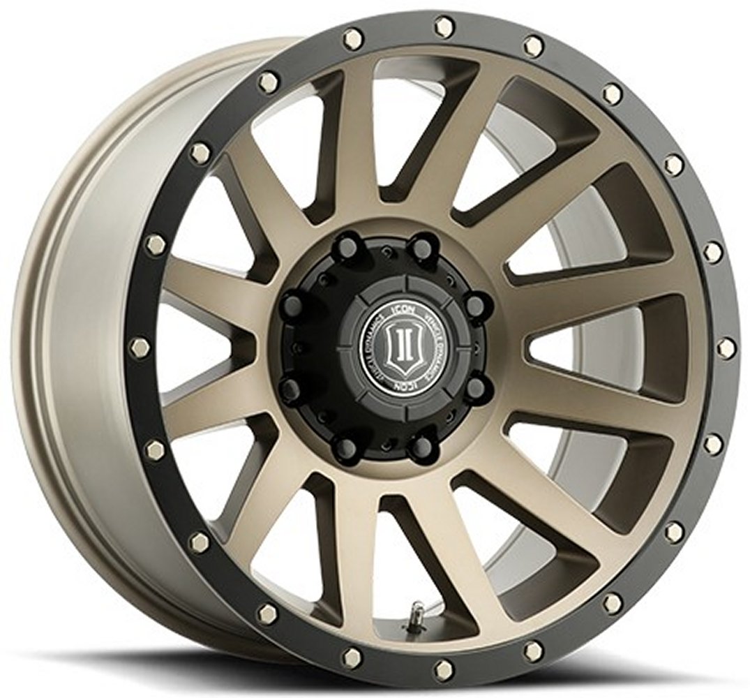 (Special Pricing) 20x10 ICON Compression Bronze (8 Lug) 8x170 -19mm - Flex Offroad