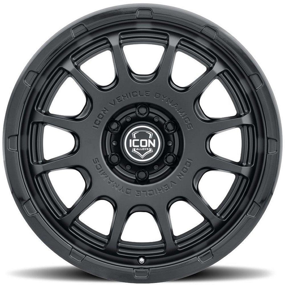20x9 ICON Rancho Double Black 5x150 16mm
