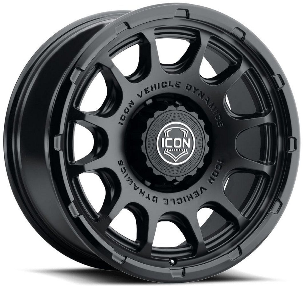 20x9 ICON Rancho Double Black 8x170 6mm
