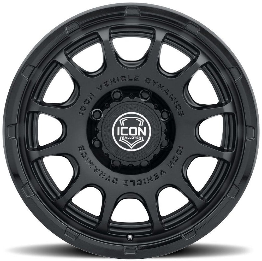 20x9 ICON Rancho Double Black 8x6.5/165 12mm
