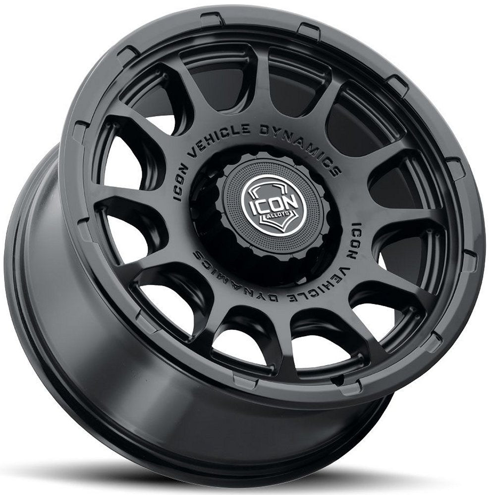 20x9 ICON Rancho Double Black 8x6.5/165 12mm
