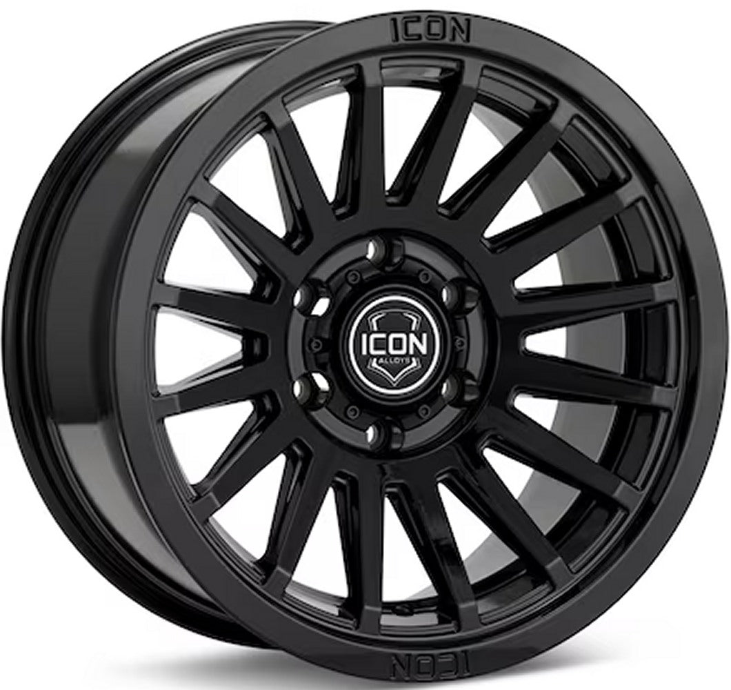 17x8.5 ICON Recon SLX Gloss Black 5x150 25mm