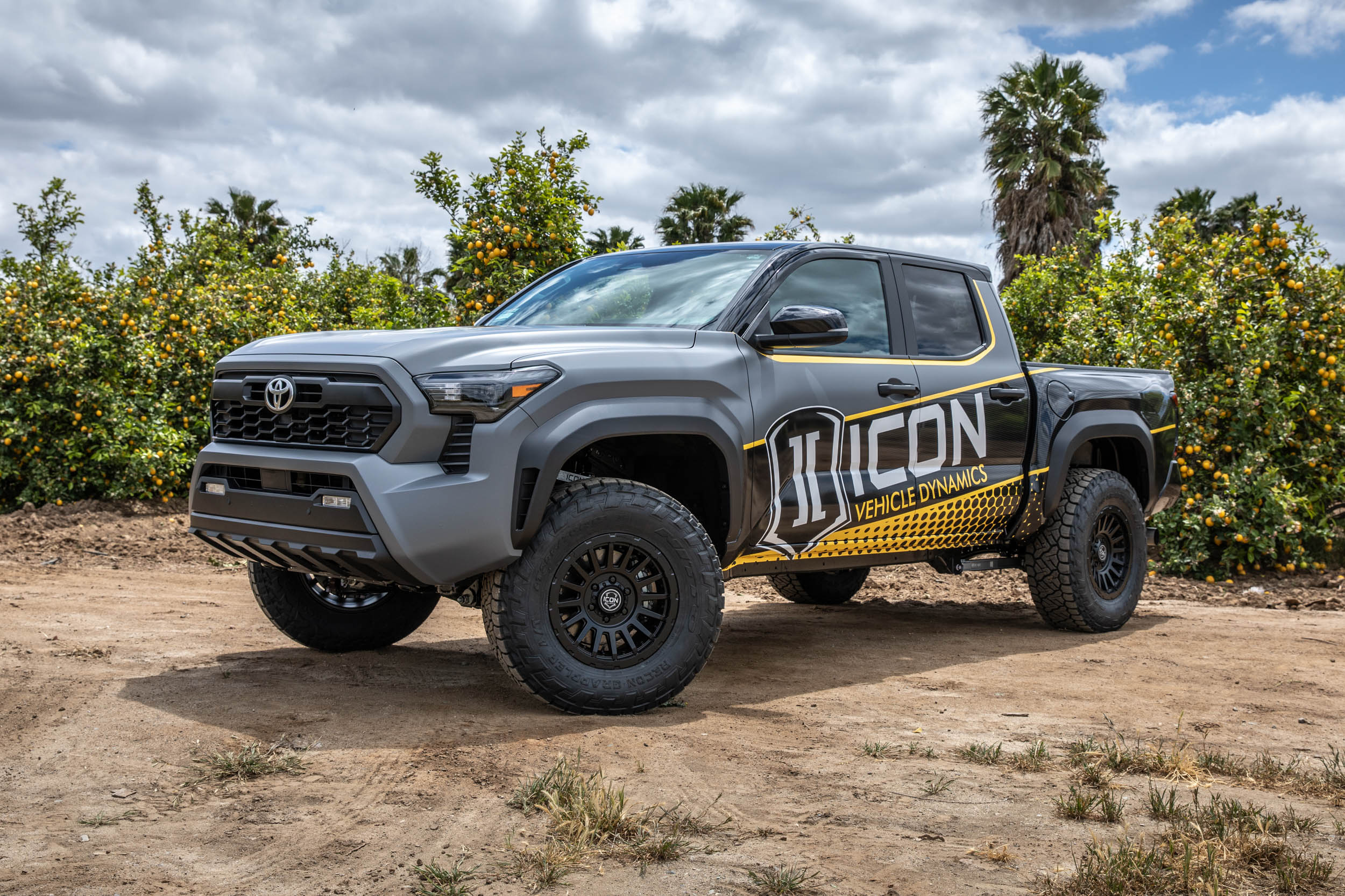 ICON 2024-2025 Toyota Tacoma 1.25-3" Lift, Stage 3 Suspension System, Billet K53293