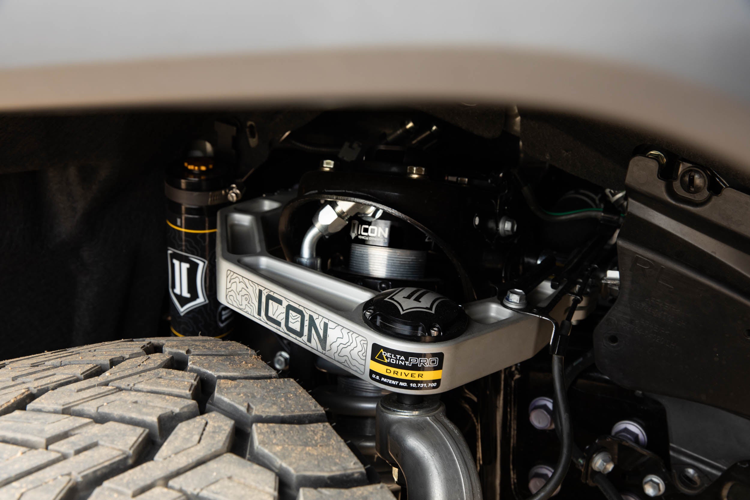 ICON 2024-2025 Toyota Tacoma 1.25-3" Lift, Stage 7 Suspension System, Billet k53297