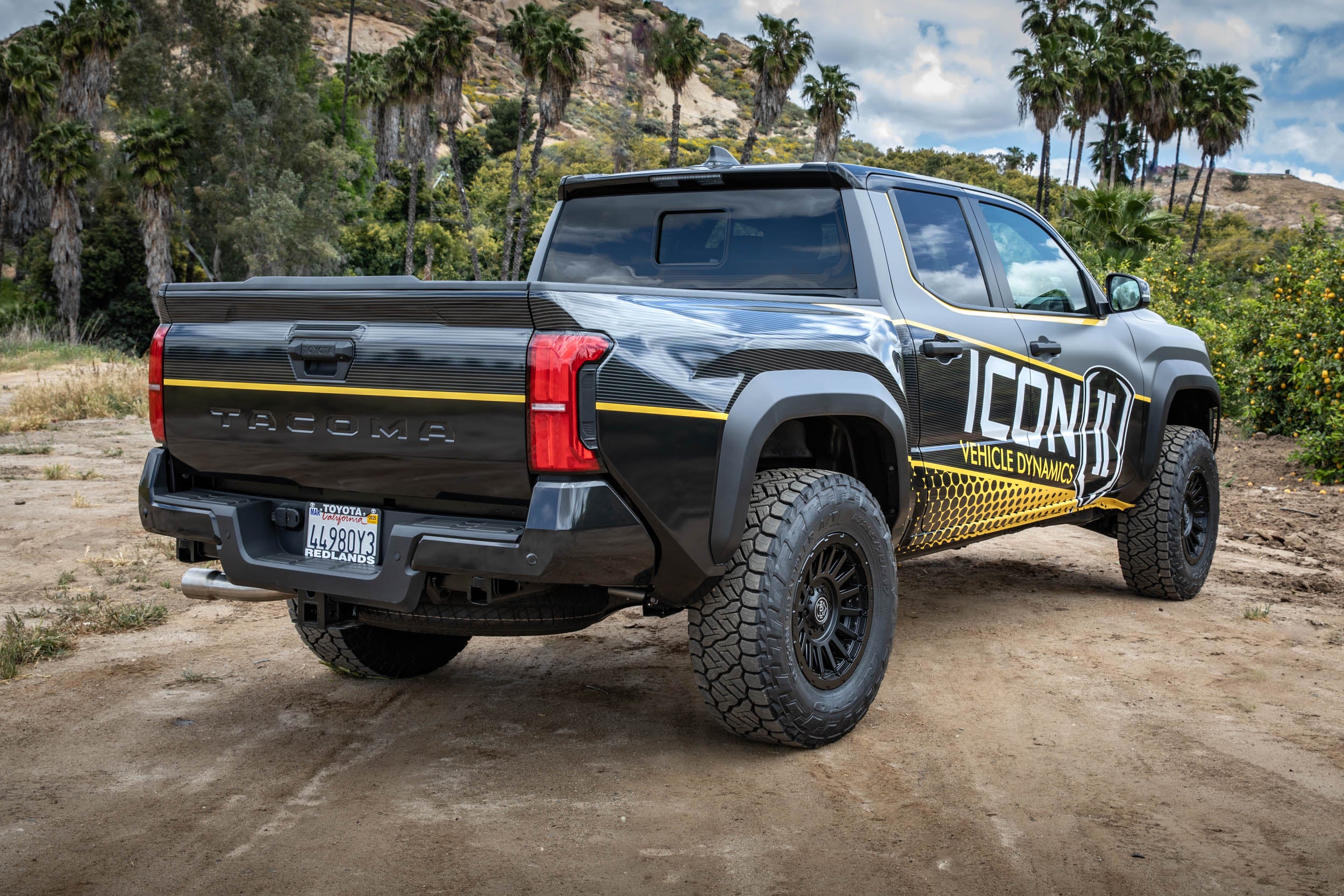 ICON 2024-2025 Toyota Tacoma 1.25-3" Lift, Stage 6 Suspension System, Billet, Overland Rear Springs k53296x