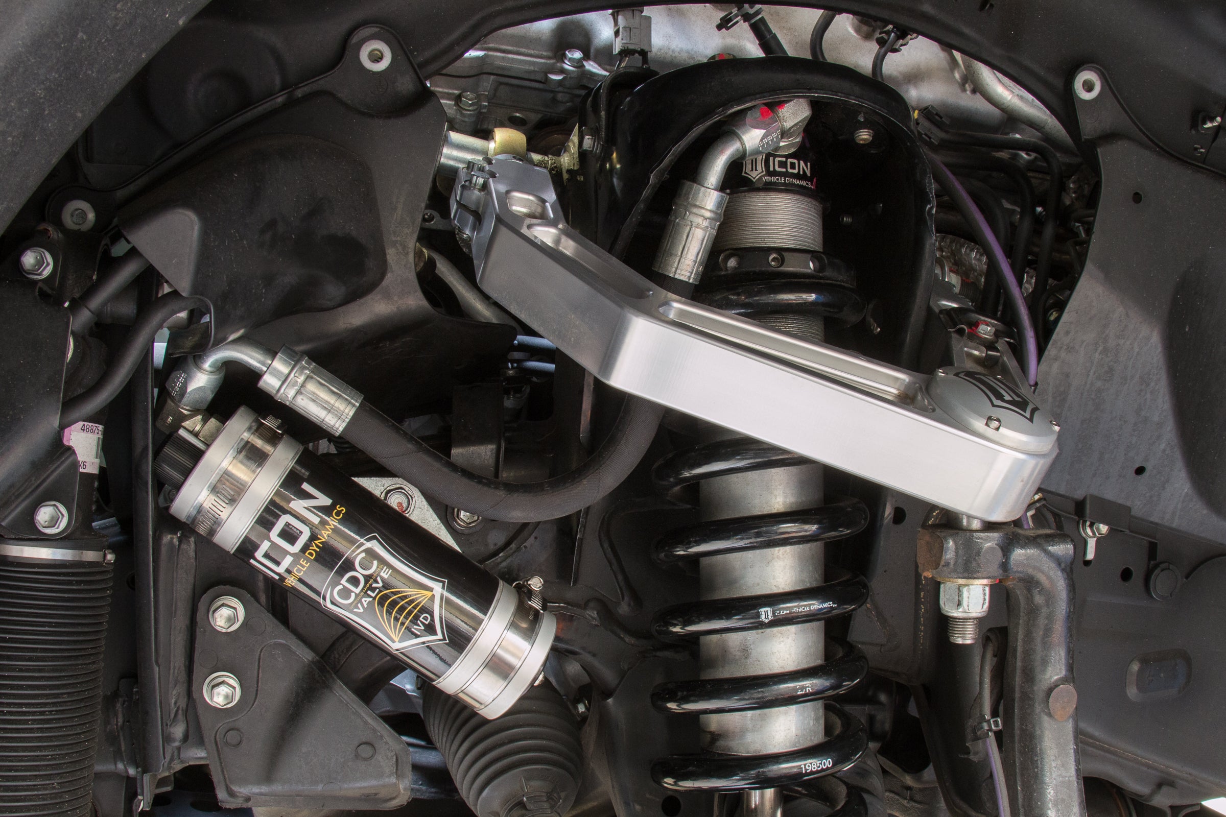 ICON 08-UP LAND CRUISER 200 SERIES 1.5-3.5" STAGE 4 SUSPENSION SYSTEM k53074