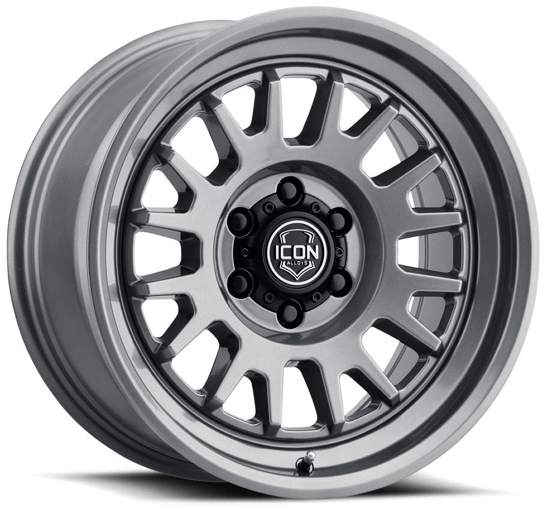 17x8.5 ICON Anza Gunmetal 6x135 6mm