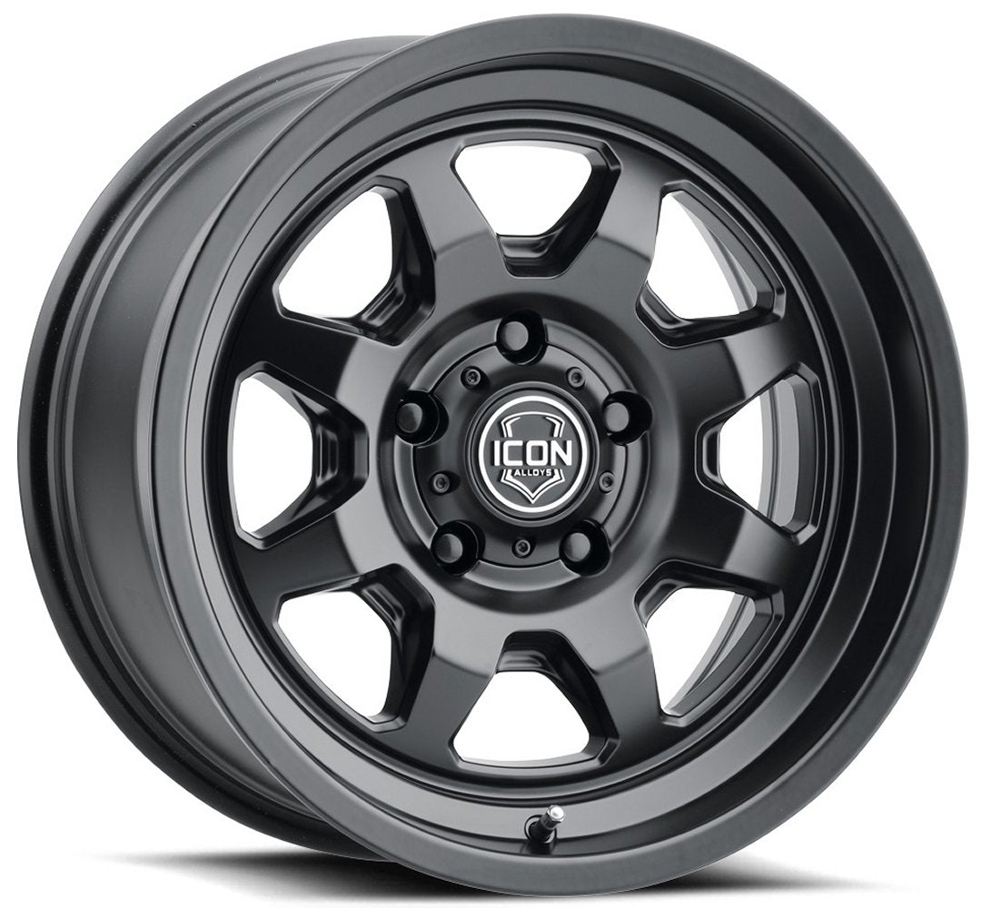 17x8.5 ICON Nuevo Satin Black 5x5.5/139.7 0mm