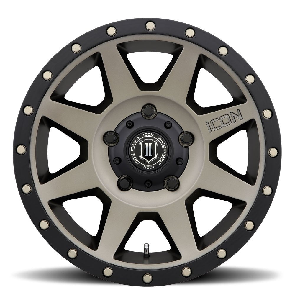 (Special Pricing) 20x9 ICON Rebound Bronze (5 Lug) 5x150 16mm - Flex Offroad