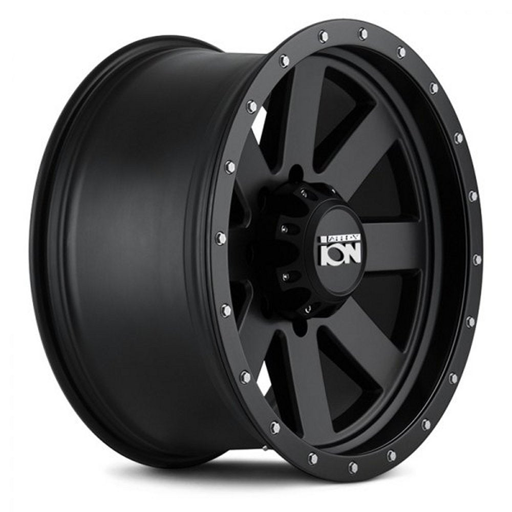 18x10 ION Alloy 134 Matte Black 5x5/127 -19mm