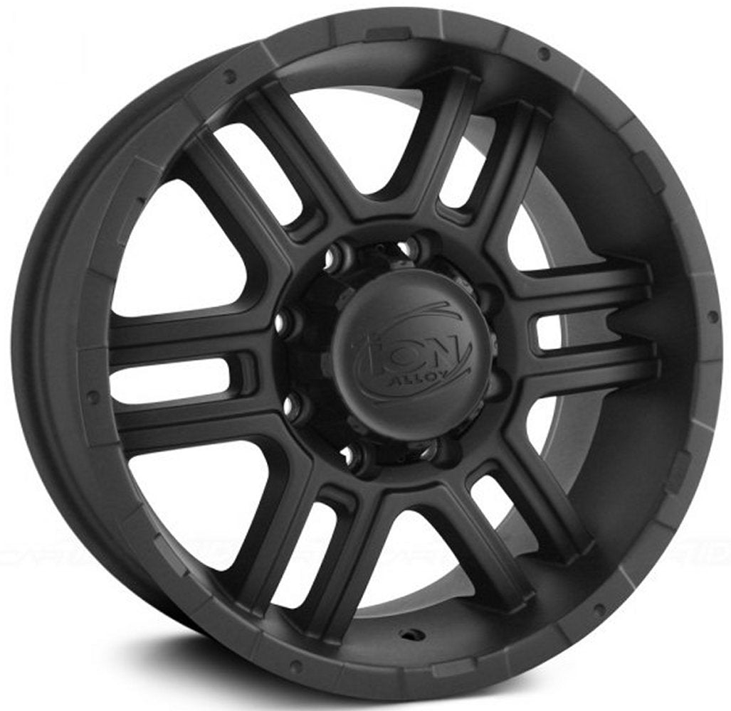 16x8 ION Alloy 179 Matte Black 5x5/127 10mm