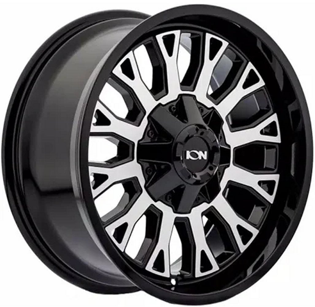 20x9 ION Alloy 152 Gloss Black Machined 8x6.5/165 0mm - Flex Offroad