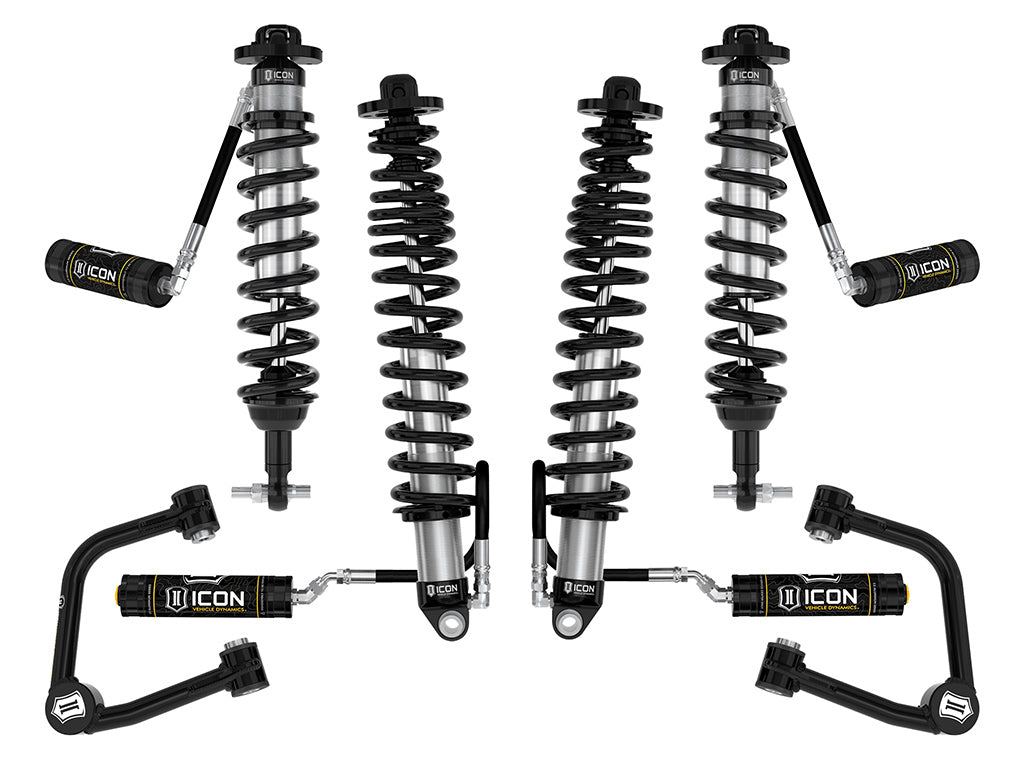 ICON 2021-2023 Bronco Sasquatch, 2-3" Lift, Stage 4 Suspension System, Tubular UCA k40014t