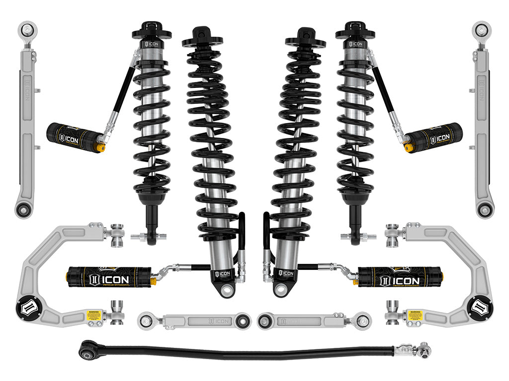 ICON 2021-2023 Ford Bronco, Sasquatch, 2-3" Lift, Stage 7 Suspension System, CDCV, Billet, Heavy Rate Rear Spring k40017x