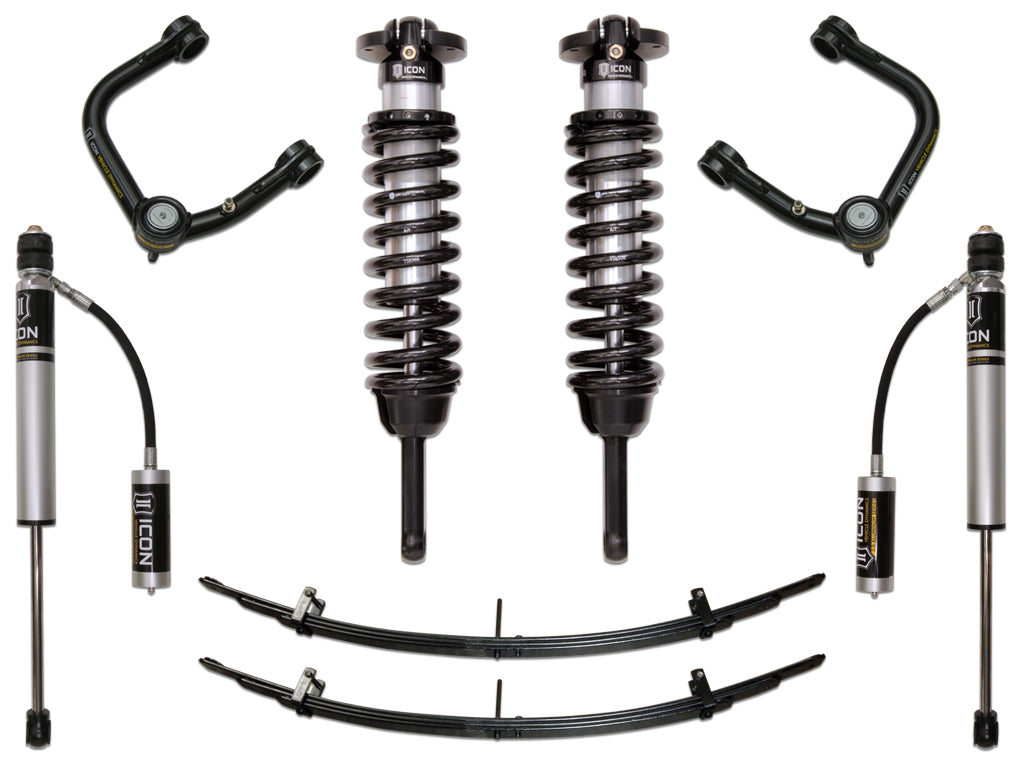 ICON 2005-2015 Toyota Tacoma 0-3.5" Lift/2016-2023 Tacoma 0-2.75" Lift, Stage 3 Suspension System, Tubular UCA k53003t