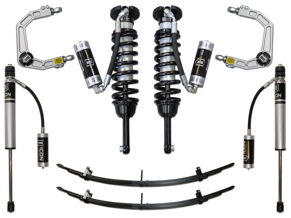ICON 2005-2015 Toyota Tacoma 0-3.5" Lift/2016-2023 Tacoma 0-2.75" Lift, Stage 4 Suspension System, Billet UCA k53004