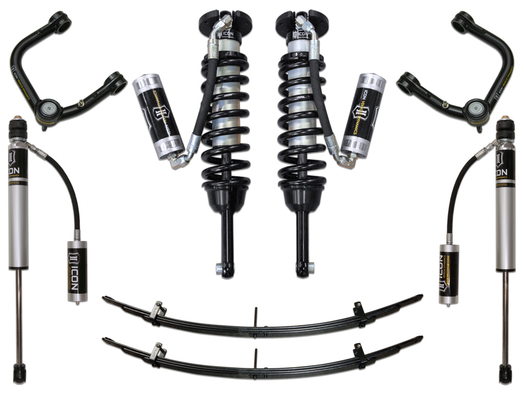 ICON 2005-2015 Toyota Tacoma 0-3.5" Lift/2016-2023 Tacoma 0-2.75" Lift, Stage 4 Suspension System, Tubular UCA k53004t
