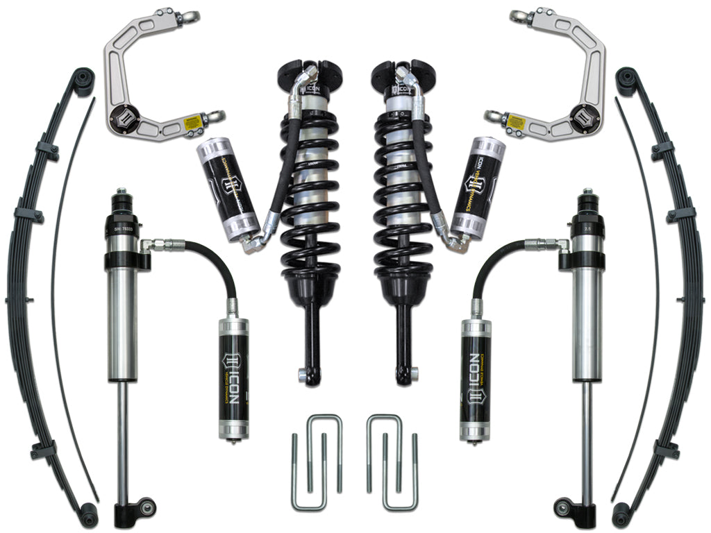 ICON 2005-2015 Toyota Tacoma 0-3.5" Lift/2016-2023 Tacoma 0-2.75" Lift, Stage 8 Suspension System, Billet UCA k53008