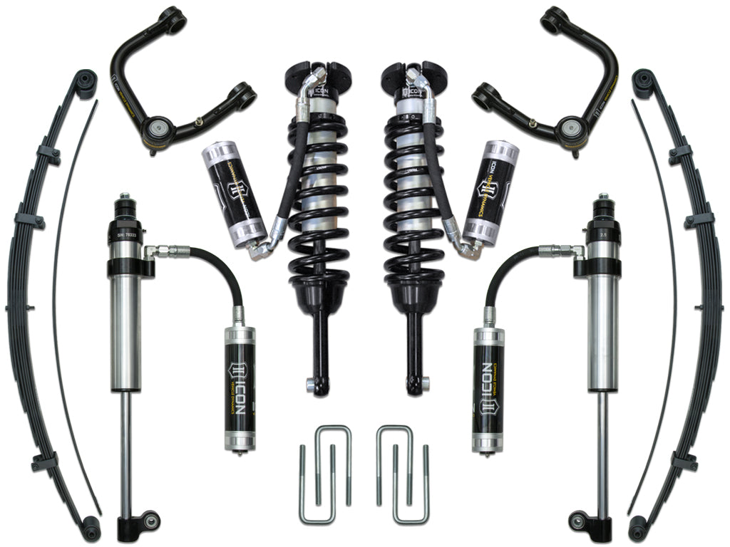 ICON 2005-2015 Toyota Tacoma 0-3.5" Lift/2016-2023 Tacoma 0-2.75" Lift, Stage 8 Suspension System, Tubular UCA k53008t