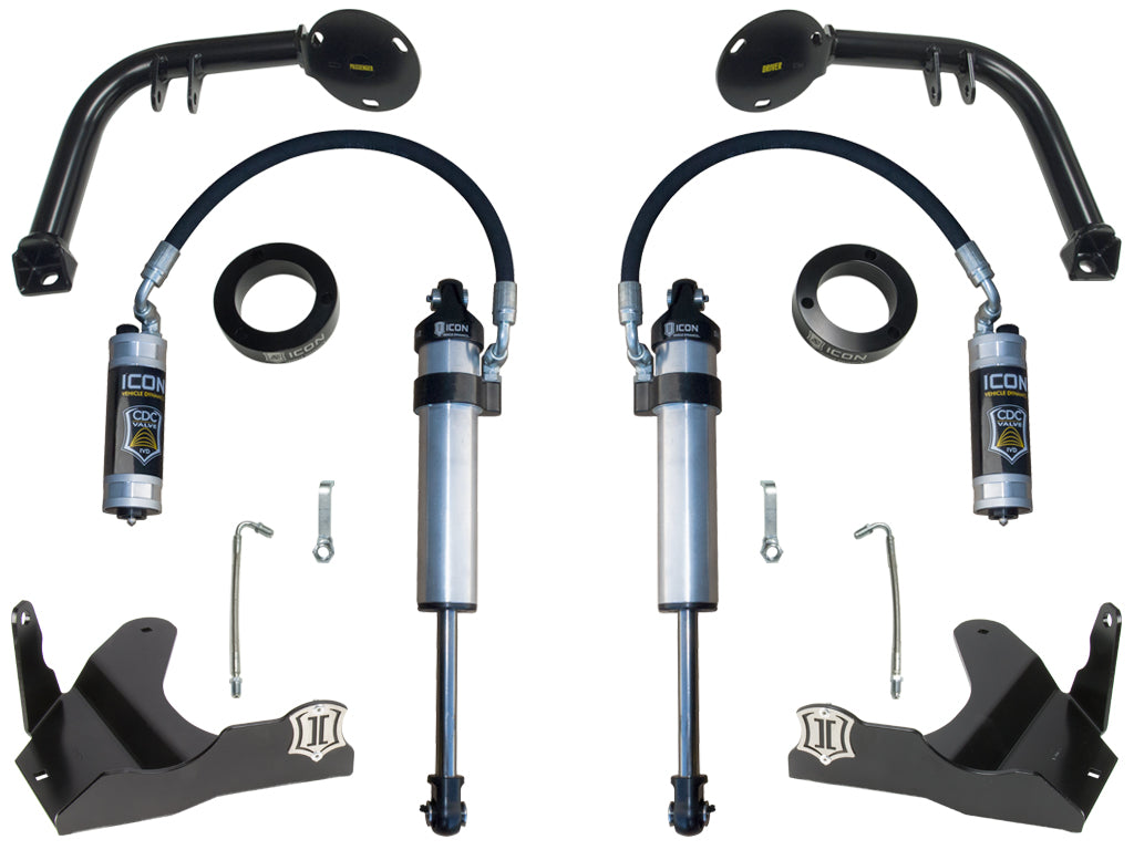 ICON 2010-2024 Toyota 4Runner/2010-2014 Toyota FJ Cruiser, Stage 2, S2 Secondary Shock Upgrade System k53122