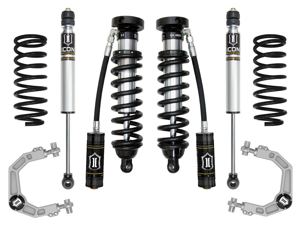 ICON 1996-2002 Toyota 4Runner, 0-3" Lift, Stage 3 Suspension System, Billet UCA k53133b