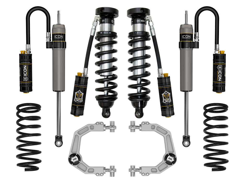 ICON 1996-2002 Toyota 4Runner, 0-3" Lift, Stage 5 Suspension System, Billet UCA k53135b