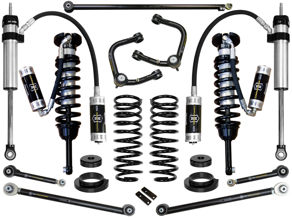 ICON 03-09 GX470 0-3.5" STAGE 6 SUSPENSION SYSTEM W TUBULAR UCA K53176T