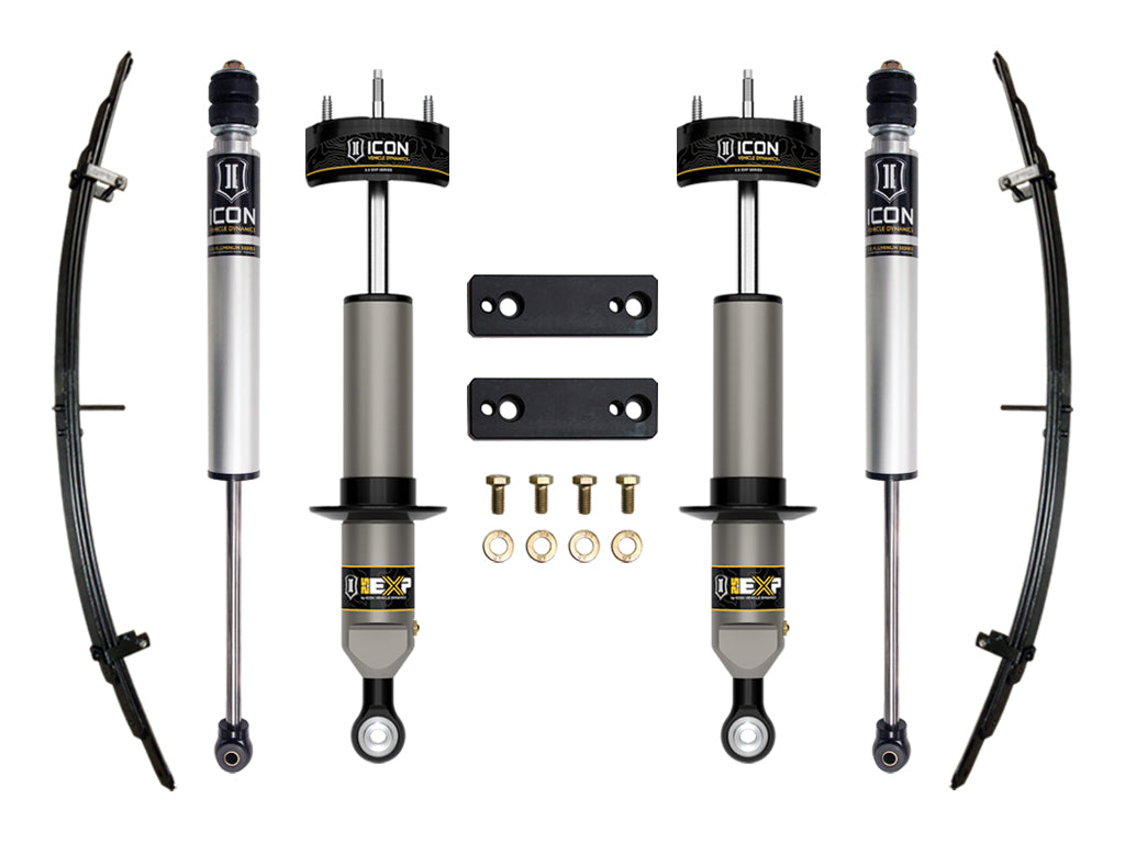 ICON 2005-2023 Toyota Tacoma, 0-2" Lift, Stage 2 EXP Suspension System k53221